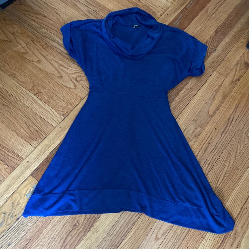 Cowl neck dress